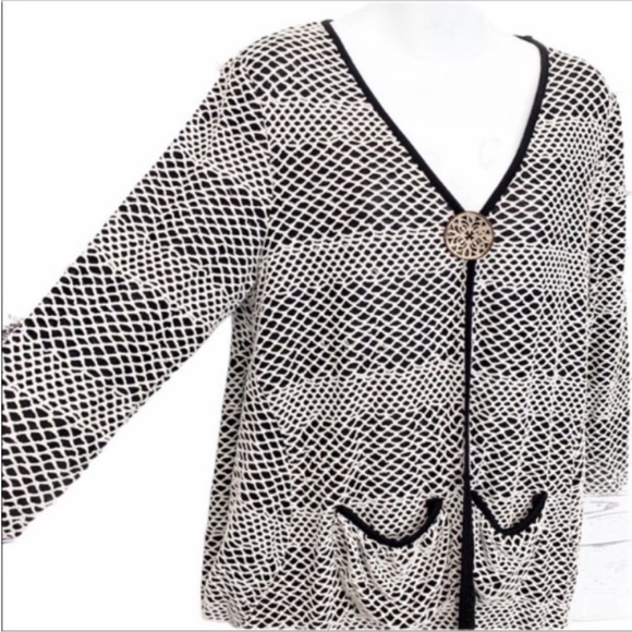 CAMILLE & COMPANY cardigan or swim beach cover up M - Picture 8 of 10